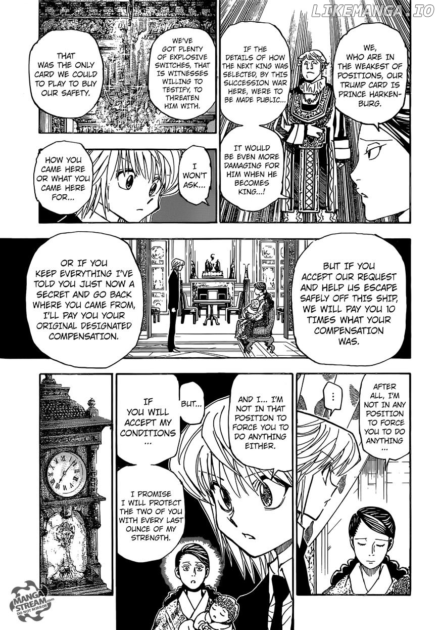 Hunter x Hunter, Chapter 350 image 18